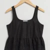 Best Sale Aermelos Broderie Anglaise Top Kvinder Toppe