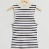 Online Aermelos Mock Neck Top Kvinder Toppe
