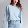 Sale Afslappet Jersey Top Kvinder Toppe