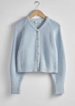 New Afslappet Strik Cardigan Kvinder Strik