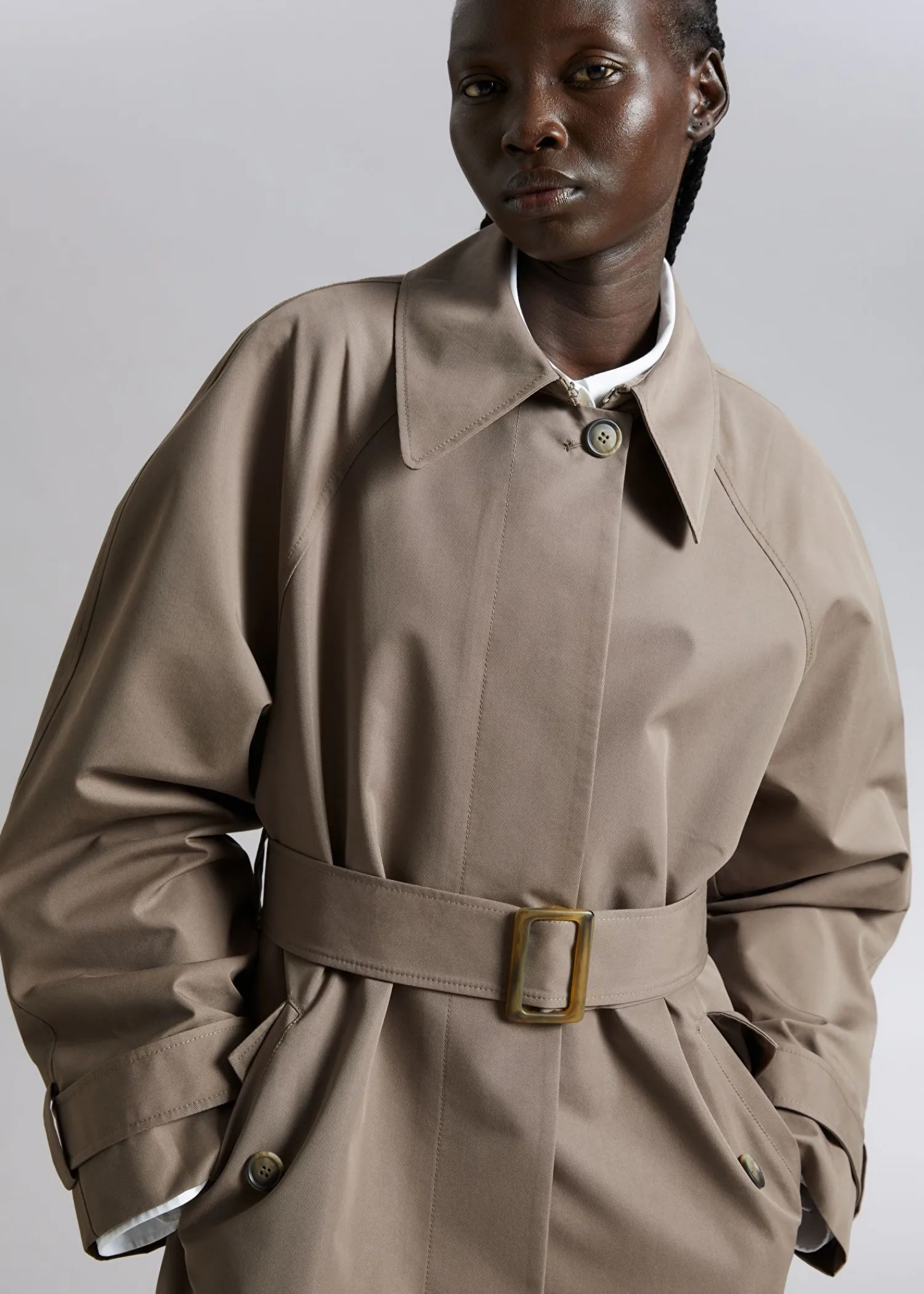 Online Afslappet Trenchcoat Kvinder Frakker & Jakker