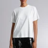 Online Afslappet T-Shirt Kvinder Denim