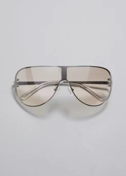 New Aviator-Stil Solbriller Kvinder Solbriller