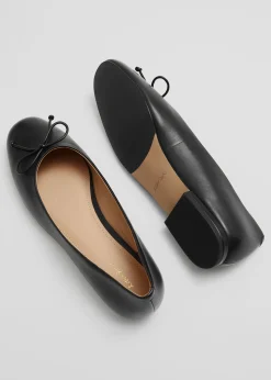 Shop Balletlejligheder I Laeder Kvinder Lejligheder