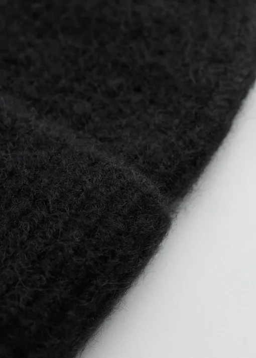 Shop Beanie Af Uldblanding Kvinder Matchende Sæt