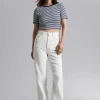 Hot Beskaret T-Shirt Kvinder Toppe