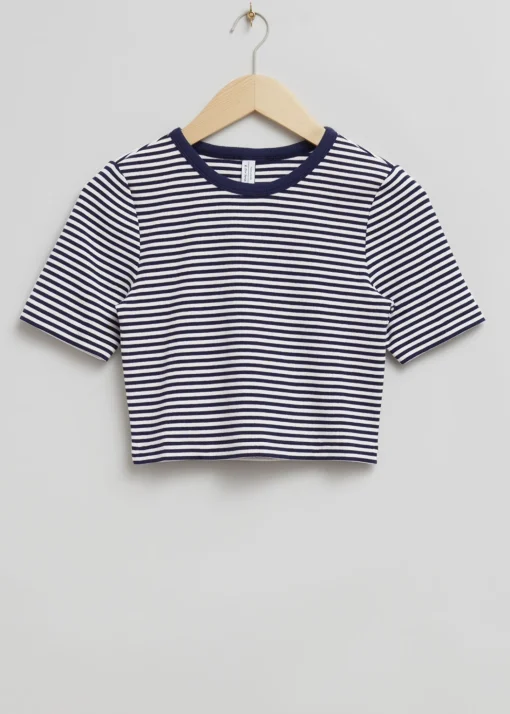 Hot Beskaret T-Shirt Kvinder Toppe