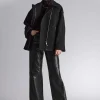 Shop Biker Uldjakke Kvinder Frakker & Jakker