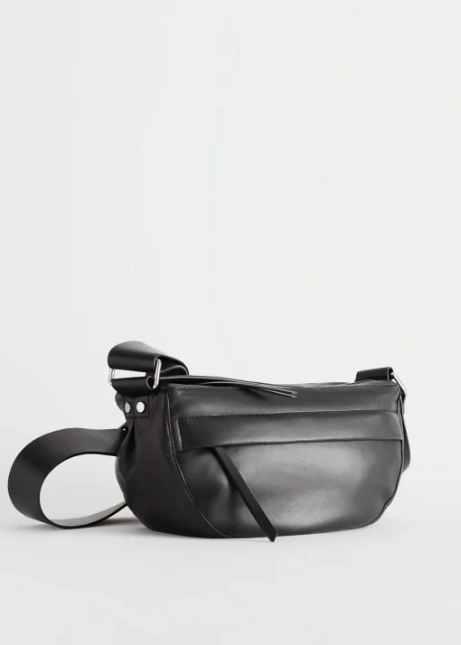 Outlet Blodt Laeder Crossbody-Taske Kvinder Tasker