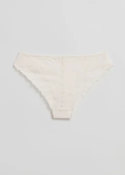 Cheap Blomstrede Blonder Mini Trusser Kvinder Underdele