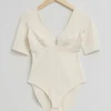 Hot Bodysuit I Bomuldsblanding Kvinder Toppe