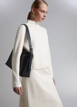 Best Sale Boxy Rullekrave Striktroje Kvinder Strik