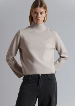 Flash Sale Boxy Rullekrave Striktroje Kvinder Strik