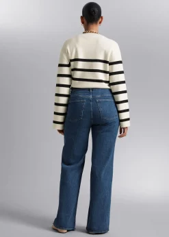 Store Brede Jeans Kvinder Jeans