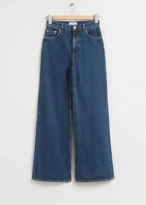 Store Brede Jeans Kvinder Jeans