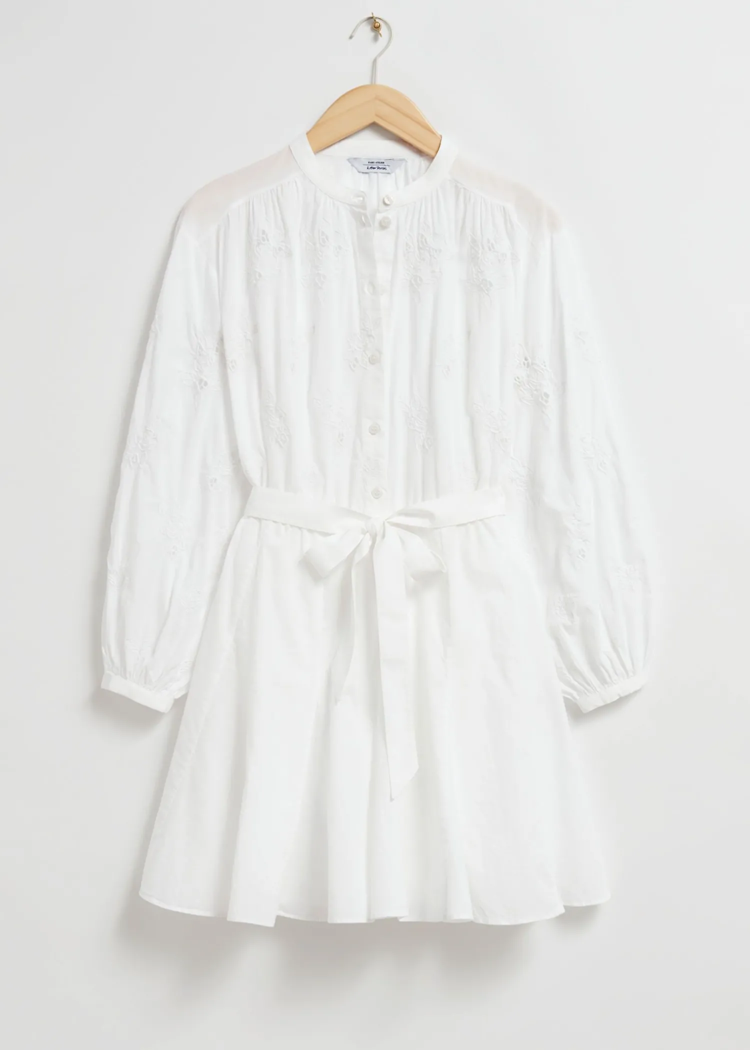 Flash Sale Broderet Bomuldskjole Kvinder Kjoler
