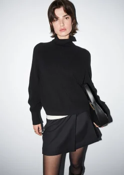 Online Cashmere Rullekrave Sweater Kvinder Kashmir