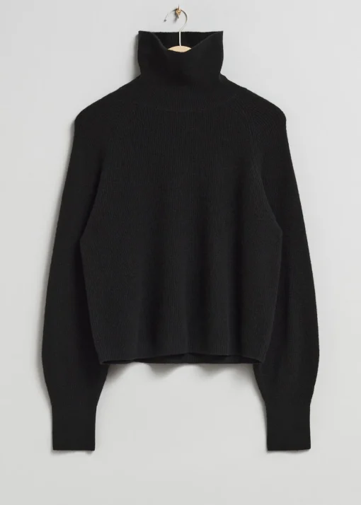 Online Cashmere Rullekrave Sweater Kvinder Kashmir