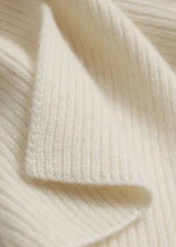 Store Cashmere Strik Torklaede Kvinder Matchende Sæt