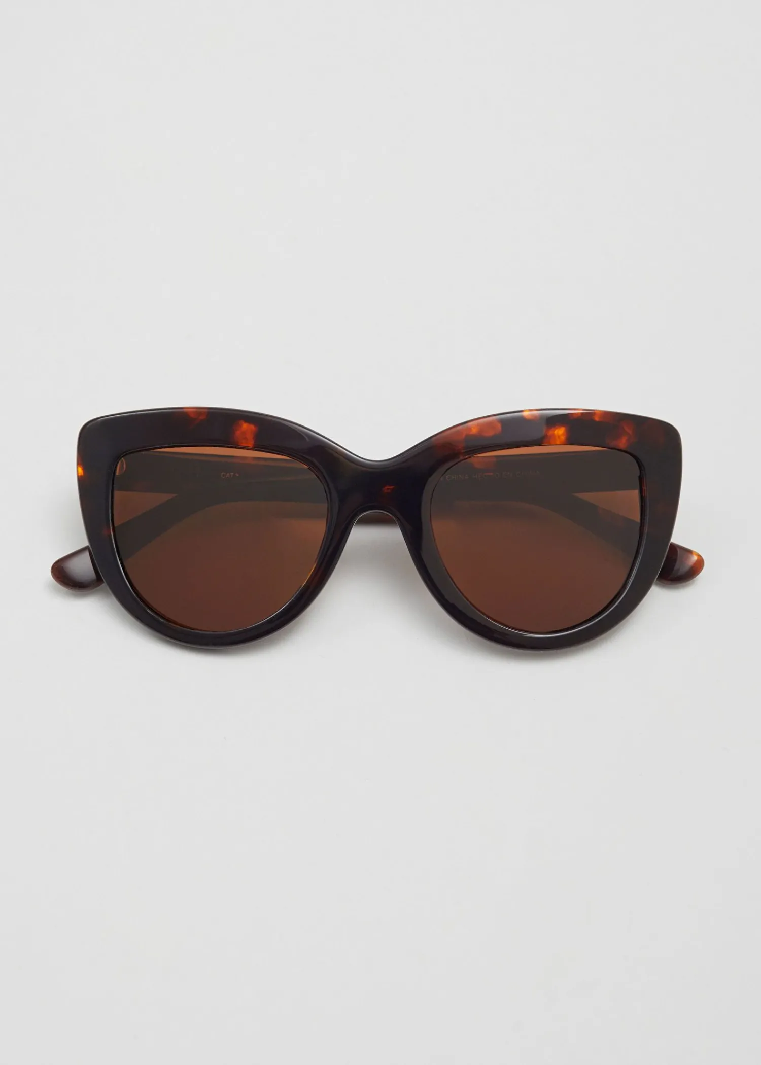 Clearance Cat-Eye Acetate Solbriller Kvinder Solbriller