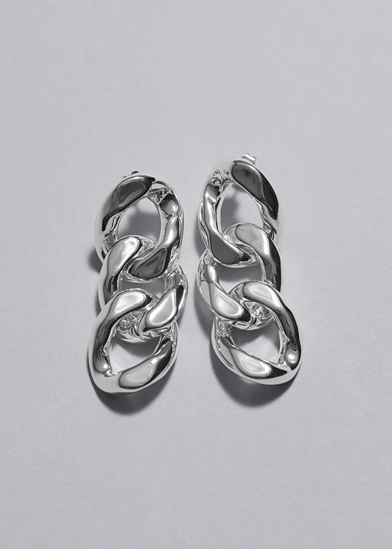 Shop Chunky Drop Chain Oreringe Kvinder Oreringe