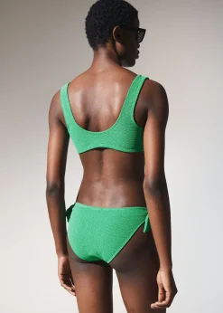 Online Crepe Knot Tie Bikinitop Kvinder Bikinier