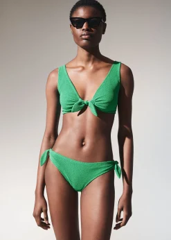 Online Crepe Knot Tie Bikinitop Kvinder Bikinier