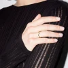 Clearance Delikat Wave Ring Kvinder Ringe
