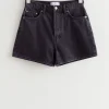 Flash Sale Denimshorts Med Hoj Talje Kvinder Jeans