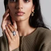 Best Dobbelt Kuppel Ring Kvinder Ringe