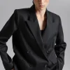 Best Dobbeltradet Blazer Kvinder Blazere