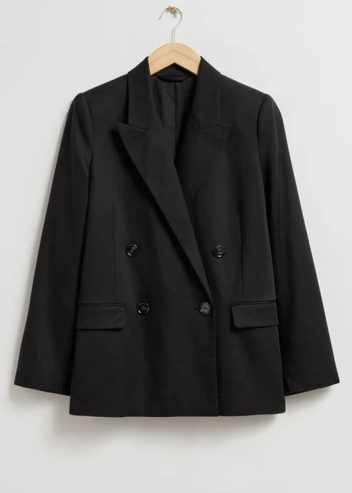 Best Dobbeltradet Blazer Kvinder Blazere