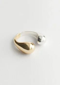 Best Duo Tone Split Ring Kvinder Ringe