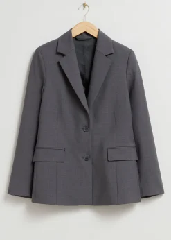 New Enkeltradet Blazer Kvinder Blazere