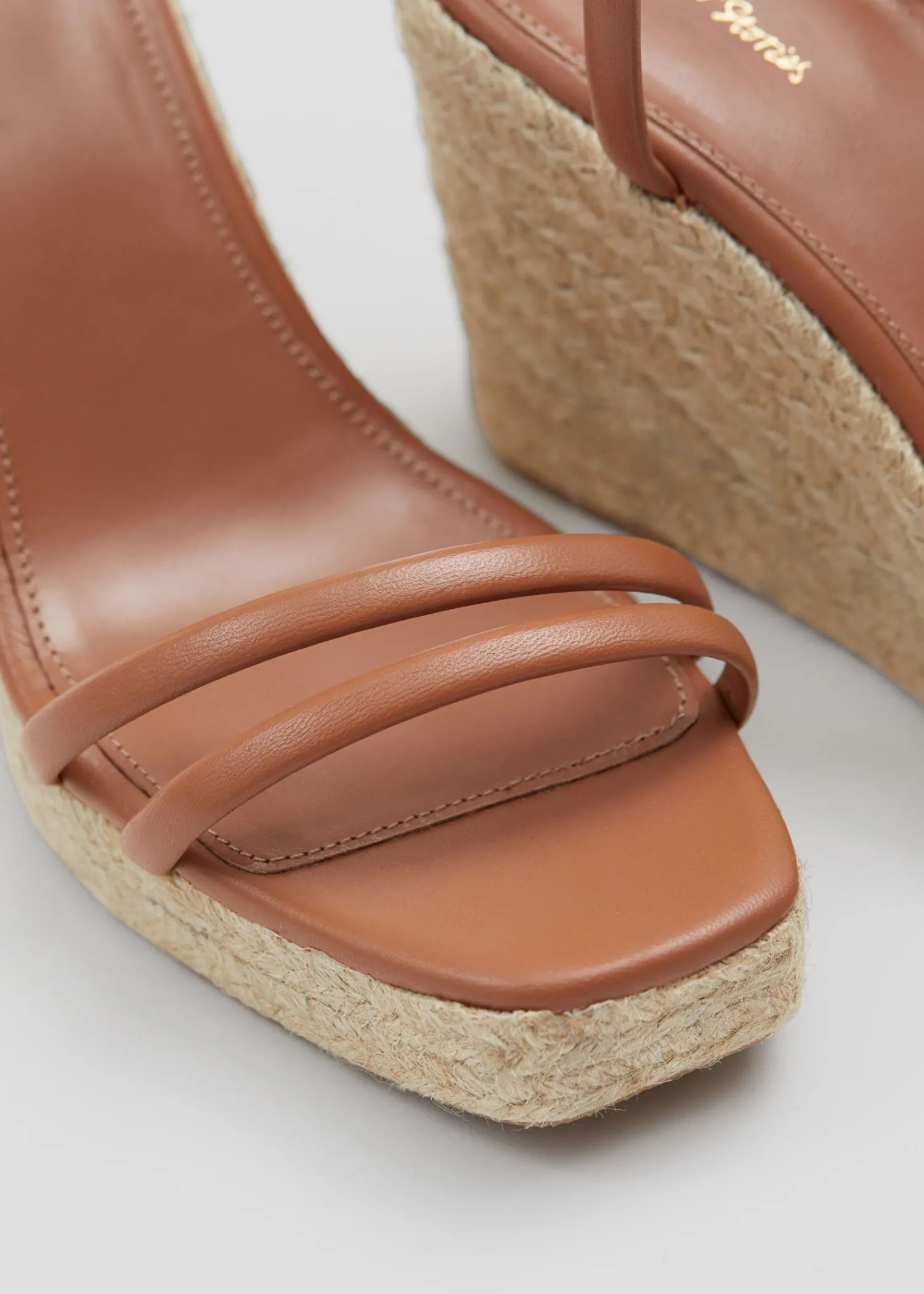 Discount Espadrillesandaler I Laeder Kvinder Sandaler Med Hael
