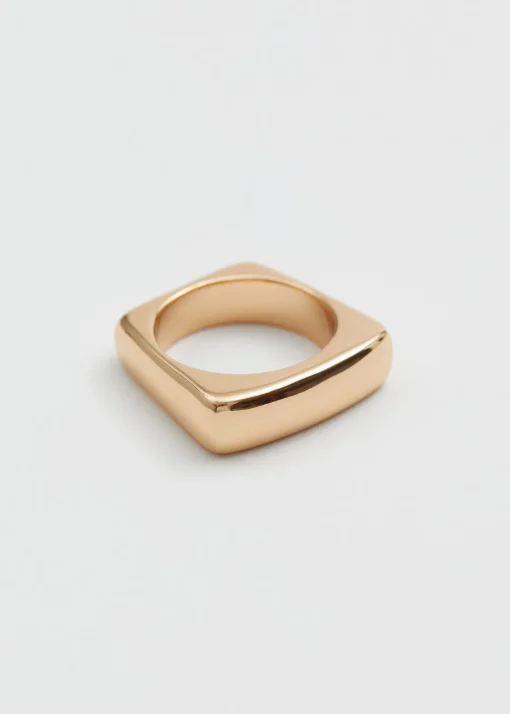 Store Firkantet Ring Kvinder Ringe