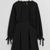 Cheap Fitted Back Cut-Out Kjole Kvinder Kjoler