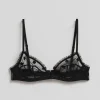 Cheap Frilled Sheer Bojle Bh Kvinder Bh'Er