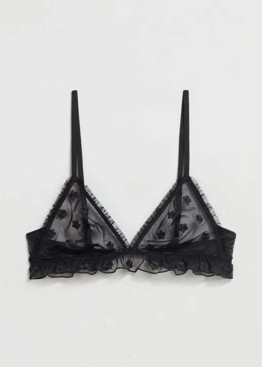 Sale Frilled Sheer Soft Bh Kvinder Bh'Er