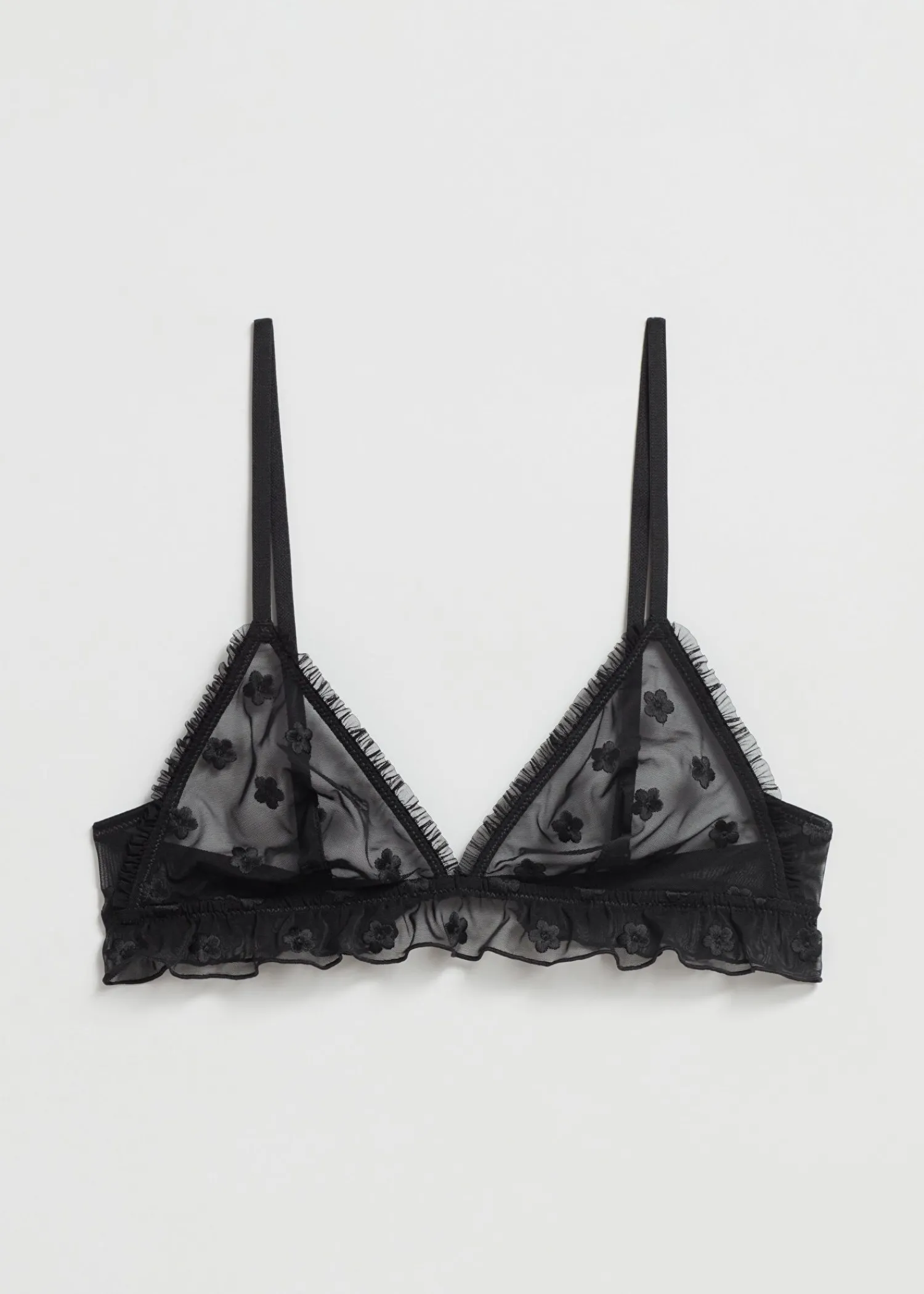 Sale Frilled Sheer Soft Bh Kvinder Bh'Er