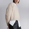Best Sale Fuzzy Knit Jumper Kvinder Strik