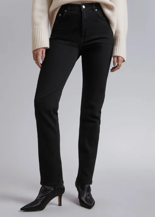 Cheap Jeans I Slanke Snit Kvinder Denim