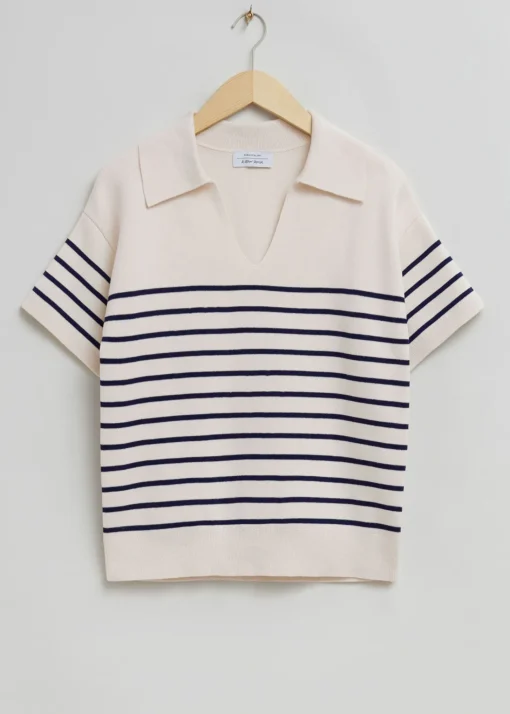 Store Kortaermet Sweater Med Aben Krave Kvinder Toppe