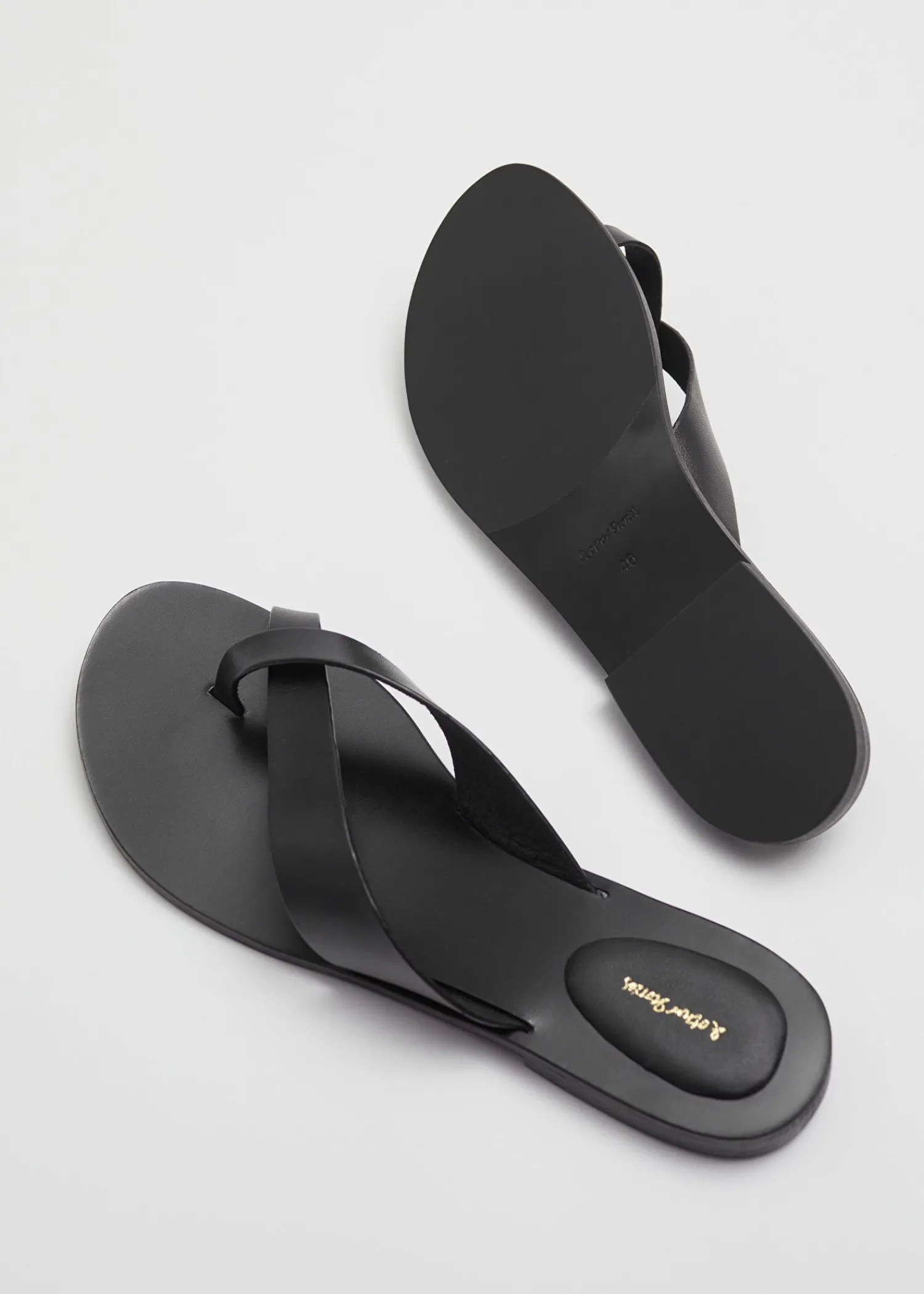 Cheap Laedersandaler Kvinder Flade Sandaler