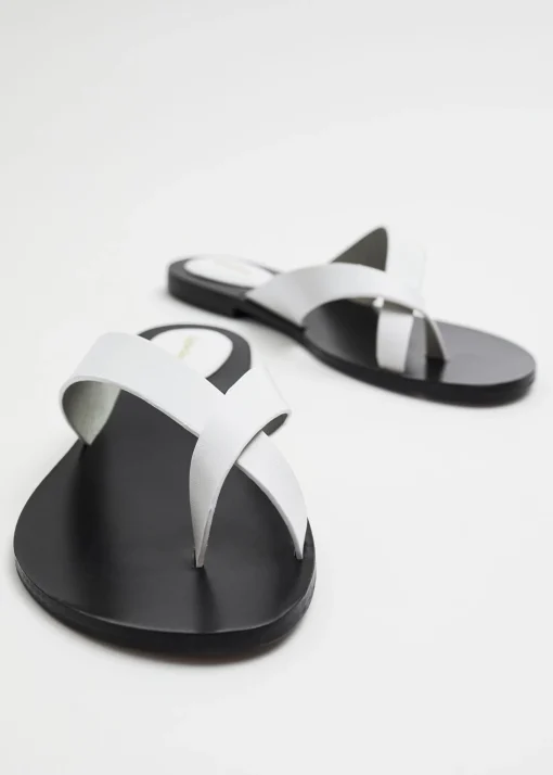 New Laedersandaler Kvinder Flade Sandaler