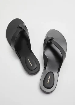 Cheap Laedersandaler Kvinder Flade Sandaler