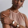 Shop Lagdelt Manchet Armband Kvinder Armband