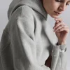 Fashion Langaermet Haettetroje Kvinder Toppe