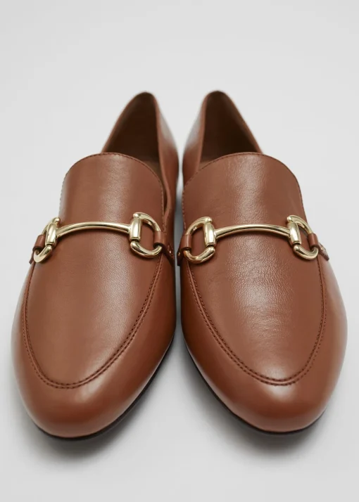Clearance Loafers Med Spaende Til Ridesport Kvinder Lejligheder