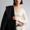 Hot Merino Ribstrikket Troje Kvinder Strik